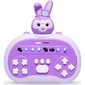 POP IT Automat na rytmické hry Hračka proti stresu Fialový králíček