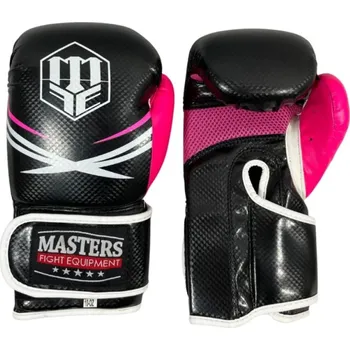 Boxerské rukavice Boxerské rukavice MASTERS RPU-PRO 10 oz černá a zelená