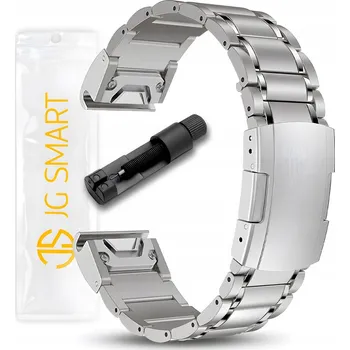 Náramek TITANOVÝ NÁRAMEK PRO GARMIN FENIX 5 6 7 8 E PRO SOLAR INSTINCT QUCIKFIT