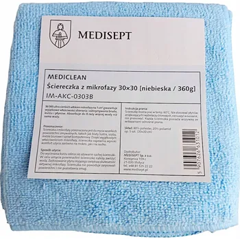 Utěrka Medisept mikrovláknová Utěrka (mikrovlákno) v balení po 5 kusech ks