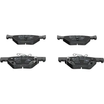 Brzdová destička ATE BRZDOVÉ DESTIČKY ZADNÍ SUBARU FORESTER IMPREZA LEGACY IV 2014-