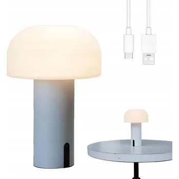 Lampička STOLNÍ LAMPA VE TVARU HOUBY NOČNÍ LAMPA DOTYKOVÁ STMÍVATELNÁ 22 cm