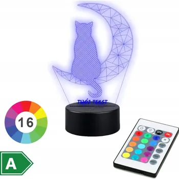 Lampička Noční lampa ELP vícebarevná