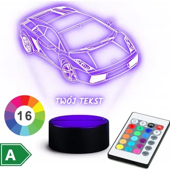 Lampička Noční lampa ELP vícebarevná