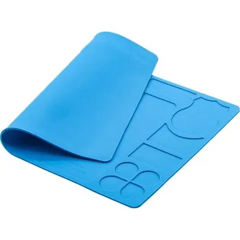 podložka Silikonová pracovní podložka Sequre 450×300×16 mm (modrá)
