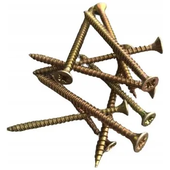 Vrut KALENÉ VRUTY DO DŘEVA PRO TESAŘE POZINKOVANÉ KDH 3,5X50 MM 50 KS