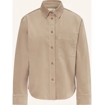 Dámská halenka Marc O'polo Dámská Košilová Halenka Z Materiálu Nicki, hnědá, 40