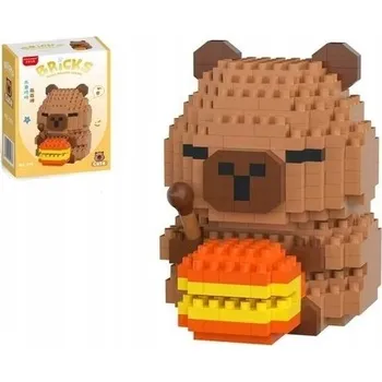 ostatní stavebnice Mini Kapybara Z Hamburgerem stavebními Stavebnice 360 dílů