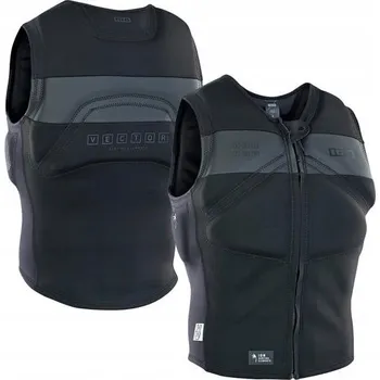 Pánská vesta Pánská ochranná vesta ION Vector Amp Front Zip black XL