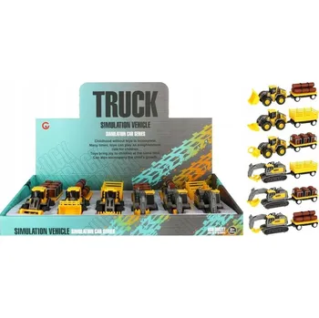 ostatní stavebnice Stavební stroj s příslušenstvím MEGA CREATIVE