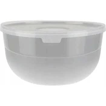 Miska pro psa Miska s víkem Ravi plast 3L šedá popelavá