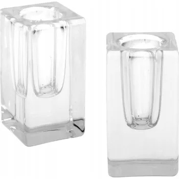 Svícen SKLENĚNÝ SVÍCEN 8 cm