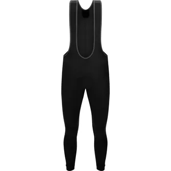 Cyklistické kalhoty SANTINI Cyklistické kalhoty dlouhé s laclem - RTR - černá XS