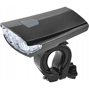 Cyklosvítilna Přední LED světlo na kolo - USB dobíjecí, 3 režimy svícení