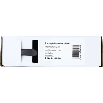 ACV smršťovací bužírka s lepidlem 6,4 mm / 3 m