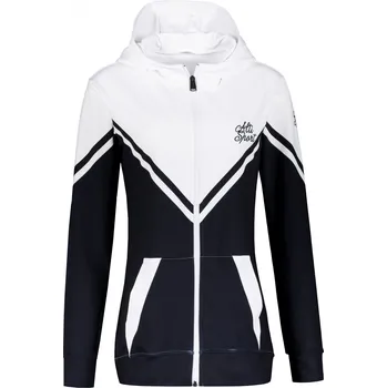 Dámská mikina Dámská funkční mikina na zip premium ALTISPORT VOJ/ALW101MI02 ČERNOBÍLÁ L