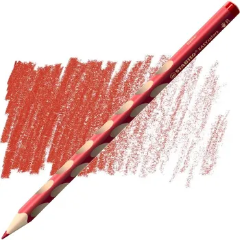 Výtvárné potřeby Pastelka STABILO EASYcolors pro praváky, karmínová červená tmavá