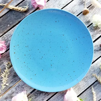 Talíř LIFESTYLE talíř mělký 30 cm, Arctic blue, G. Benedikt 1882 (Porcelánový talíř 2. jakost)