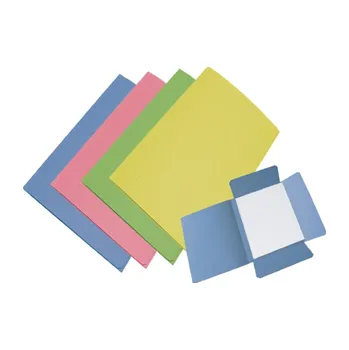 Odkládací mapa (složka) se třemi klopami A4, mix barev