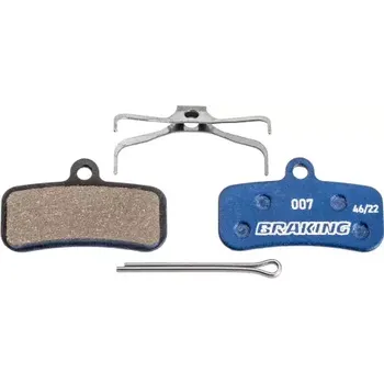 Brzdová destička brzdové destičky pro systémy SHIMANO, BRAKING (směs Race World Cup) 2 ks v balení C009-0047