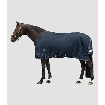 Deka pro koně Zimní výběhová deka Waldhausen SCANDIC - 200g, tmavě modrá, 165 cm