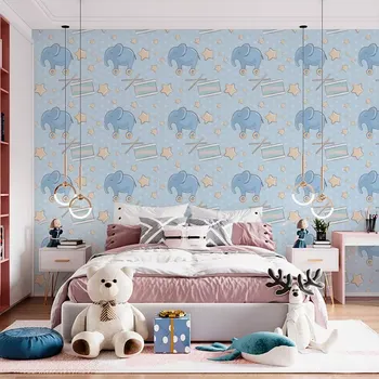 Tapeta Sablio Tapeta Bubny a sloni - 125x75 cm