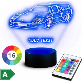 Lampička Noční lampa ELP vícebarevná