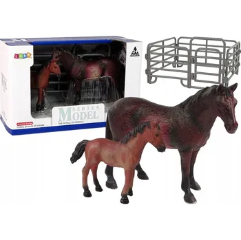 Figurka Sada 2 Figurek Koně Statek Figurka Kůň Hříbě