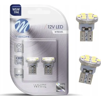 Autožárovka Žárovky M-Tech LB078W OSRAM Opto Semiconductors W5W 0,86 W 2 ks