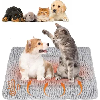 Pelíšek pro psa TERMOIZOLAČNÍ PRO PSA KOČKU 70x46 CM PELÍŠEK VYHŘÍVANÁ MASKA L