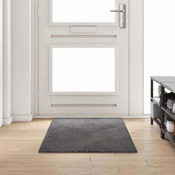 Koberec vidaXL Běhoun Šedá 80 x 200 cm 100% Polypropylenový Tuf