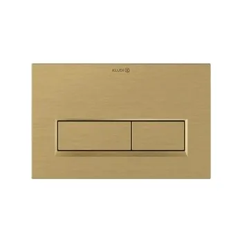 Splachovací tlačítko Ovládací tlačítko Kludi Unifix kartáčované zlato 32PP01N0
