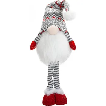 Vánoční dekorace PMS Stojící nordický skřítek 46 cm