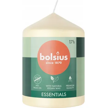 Svíčka Dekorativní parafinová svíčka Bez vůně Bolsius 1 ks