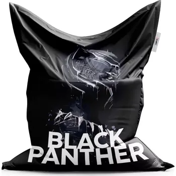 Sedací pytel Sablio Sedací vak BLACK PANTHER Scrape - 150x100 cm