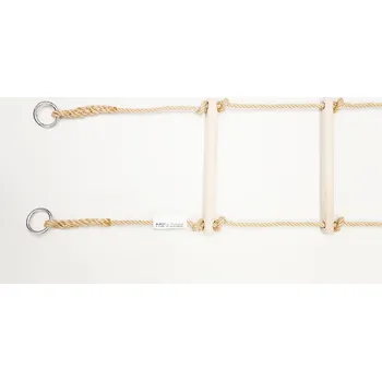 Žebřík Šplhací žebřík jednodírový, PP 10mm, ČSN EN 1176, 10 mm PP, Světle hnědá, Šplhací žebříky, Skladem, 2,0 m