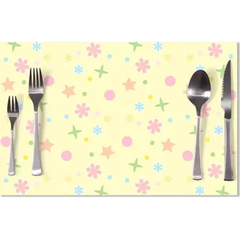 prostírání Sablio Prostírání Hvězdy, květy a puntíky: 40x30cm