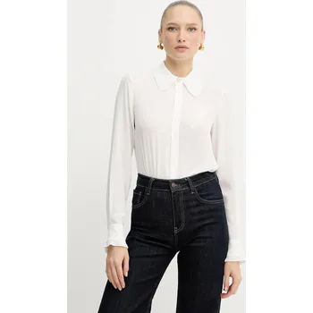 Dámská košile Košile Silvian Heach BISSIGA dámská, bílá barva, regular, s klasickým límcem, GPA25134CA 00X, vel. 38