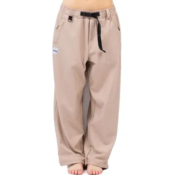 Dámské legíny dámské kalhoty Eivy Versa Travel Rib pants sand S