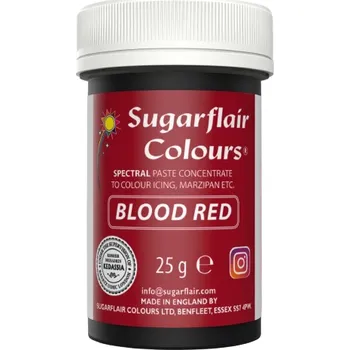 Potravinářské barvivo Blood Red 25 g (Červená) - Sugarflair