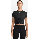 Nike ONE CLSC DF TWST tréninkové tričko - 0 - černá - XS