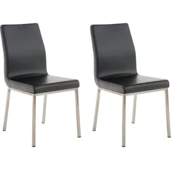 Barová židle LRCZ Sada 2 jídelních židlí Colmar Barva: Bílá