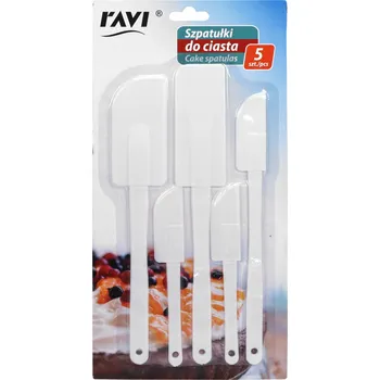 Kuchyňská stěrka 5 x STĚRKA ŠPACHTLE NA DORTY SADA