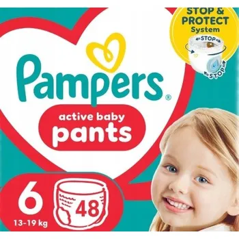 Plena Pampers Pants Plenkové Kalhotky, velikost 6, 48 kusů, 14 kg - 19 kg