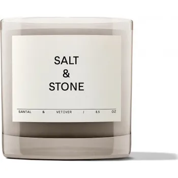 Svíčka Salt & Stone Candle Santal & Vetiver parfémová svíčka 240 g