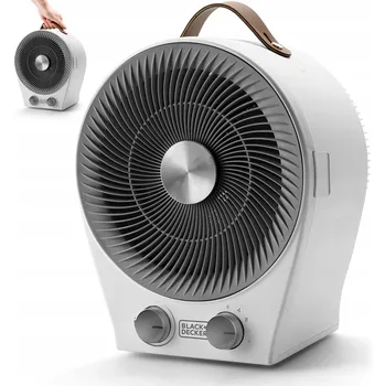 Přímotop ELEKTRICKÝ OHŘÍVAČ VENTILÁTOR FARELKA TERMOSTAT Black+Decker 2000W