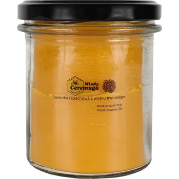 Svíčka Svíčka z včelího vosku s vůní včelího vosku Miody Ceremuga