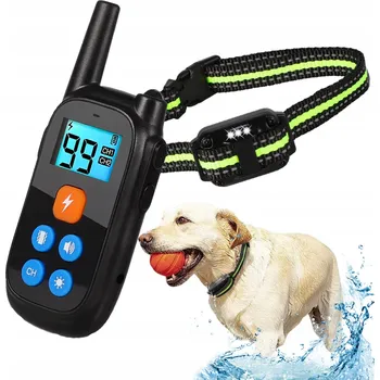 Obojek pro psa ELEKTRICKÝ OBOJEK PRO PSA 800M VÝCVIKOVÝ TRÉNINKOVÝ PRO CVIČITELE PSŮ + DÁLKOVÉ OVLÁDÁNÍ