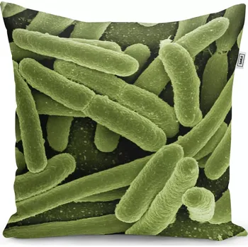 Polštář Sablio Polštář Bakterie - 50x50 cm