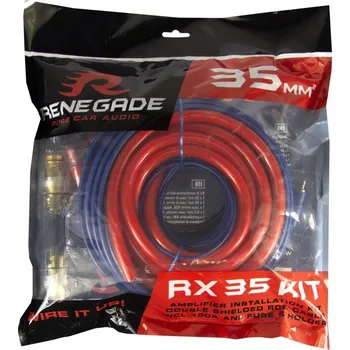 Zesilovač do auta Kabelová sada Renegade RX35KIT